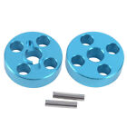 Aluminum 5.0mm Wheel Hubs Large Shaft Adapter For Tamiya Fox Falcon Wild One New