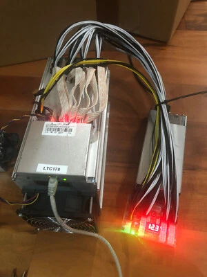 Bitmain Antminer L3+ 504 Mh/s LTC / DOGE Miner w/ Power Supply - Image 1 of 4