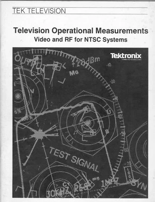 "Television Operational Measurements" book by Tektronix - Image 1 of 4