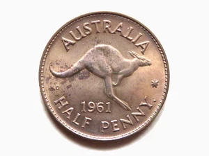 Australia. 1961 Perth Halfpenny.. Proof - Imagen 1 de 2