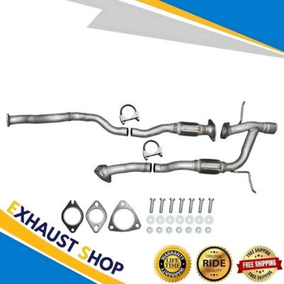 Front Flex Pipe Set Fits 2015 2016 2017 Chrysler 200 3.6L A.W.D. Fast Dispatch - Изображение 1 из 4