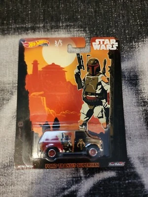 风火轮高级星球大战 BOBA FETT 福特 Transit SUPERVAN 真品骑手 — 第 1/2 张图片