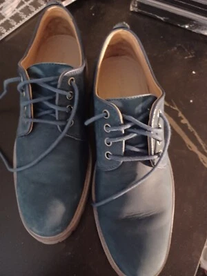 Zapatos con cordones Mark Nason de gamuza azul talla 8 1/2 Foto 1 de 4