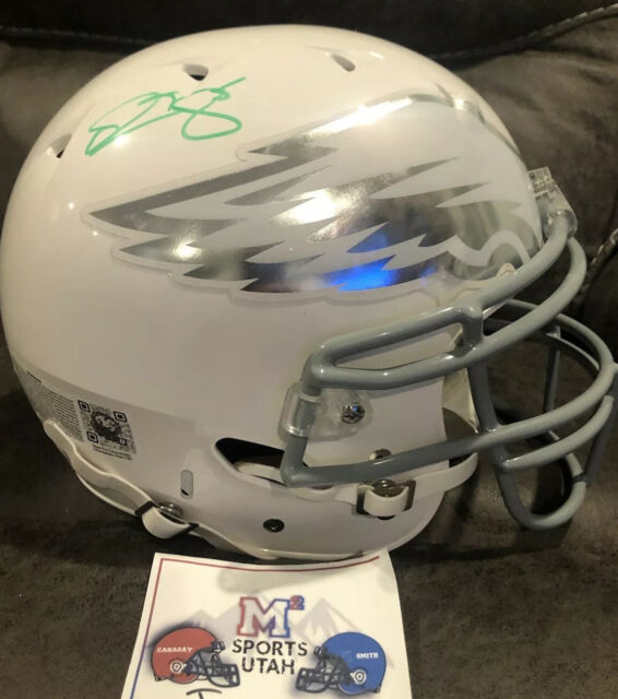 : Donovan McNabb Philadelphia Eagles Autographed Football Helmet  - Beckett Authenticated : Collectibles & Fine Art