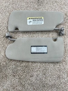 2000-2003 Dodge Dakota Sun Visor OEM GRAY Driver Passenger Right Side Gray - Picture 1 of 7