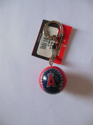 Anaheim  Angels * Keychain / Baseball ** Free  Shipping** - Image 1 of 3