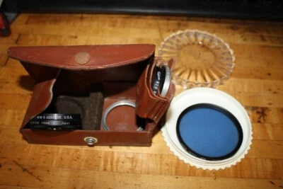 Vintage Kodak Wratten Filters Series VI Hoya 67MM 80B Rokunar Polarizer 48MM +++ - Image 1 of 3