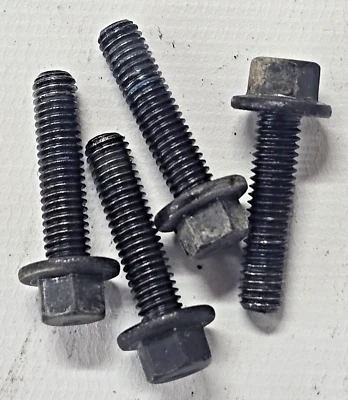 MERCURY M6 X 25mm STAINLESS SCREWS LOT OF 4  10-8M0022324 10-8M0230977 OEM - Image 1 of 2