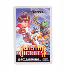Gunstar Heroes Sega Megadrive Fridge Magnet - Picture 1 of 1