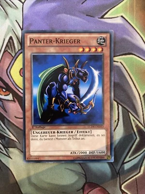 LCJW-EN043 Panther Warrior Common GERMAN 1st Edition NM Yugioh Card - Image 1 of 2