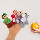 4 Rotkäppchen Fingerpuppen Spielzeug Puppen Theaterpuppe Lehrshows