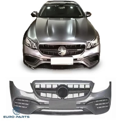 For 2016-2020 Mercedes Benz E E300 E550 W213 Facelift E63s AMG Front Bumper Kit - Image 1 of 4