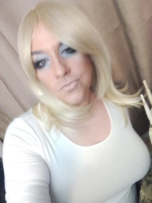 HAIRCUBE MITTLERE PERÜCKE BLOND ASCH GOLD PLATIN GERADE FRANSEN PONY HAARWÜRFEL SCHULTER