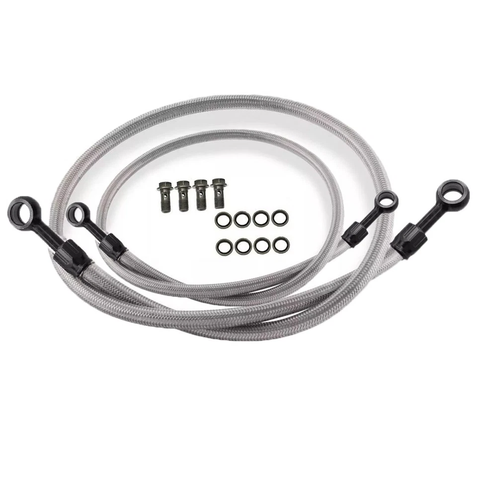 KIT LÍNEA FRENO DELANTERO Y TRASERO YAMAHA YZ80 1993-2001 YZ85 2002-2016 Foto 1 de 1