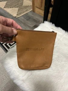 Leather Magellan Midstream Partners Storage Travel Handbag Gas Oil Advertising - Picture 1 of 9