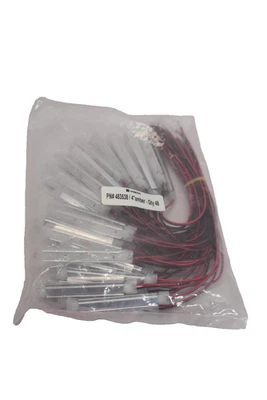 Tiras de luz LED ámbar Vista 4" PN#483538 cantidad 48 nuevos módulos con cable letrero de pantalla Foto 1 de 4