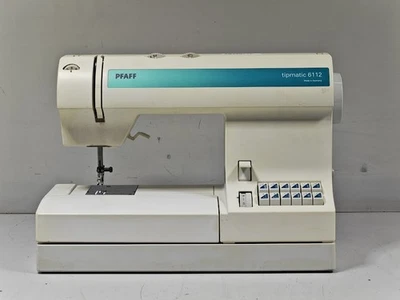 Machine À Coudre Pfaff Tipmatic 6112 - Fonctionnelle, Sans Accessoires - Photo 1/4