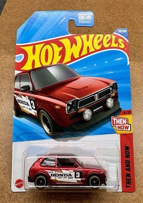 Hot Wheels 2025 ❤️73 Honda Civic Custom ❤️Super Treasure Hunt Protector Inc Foto 1 de 4