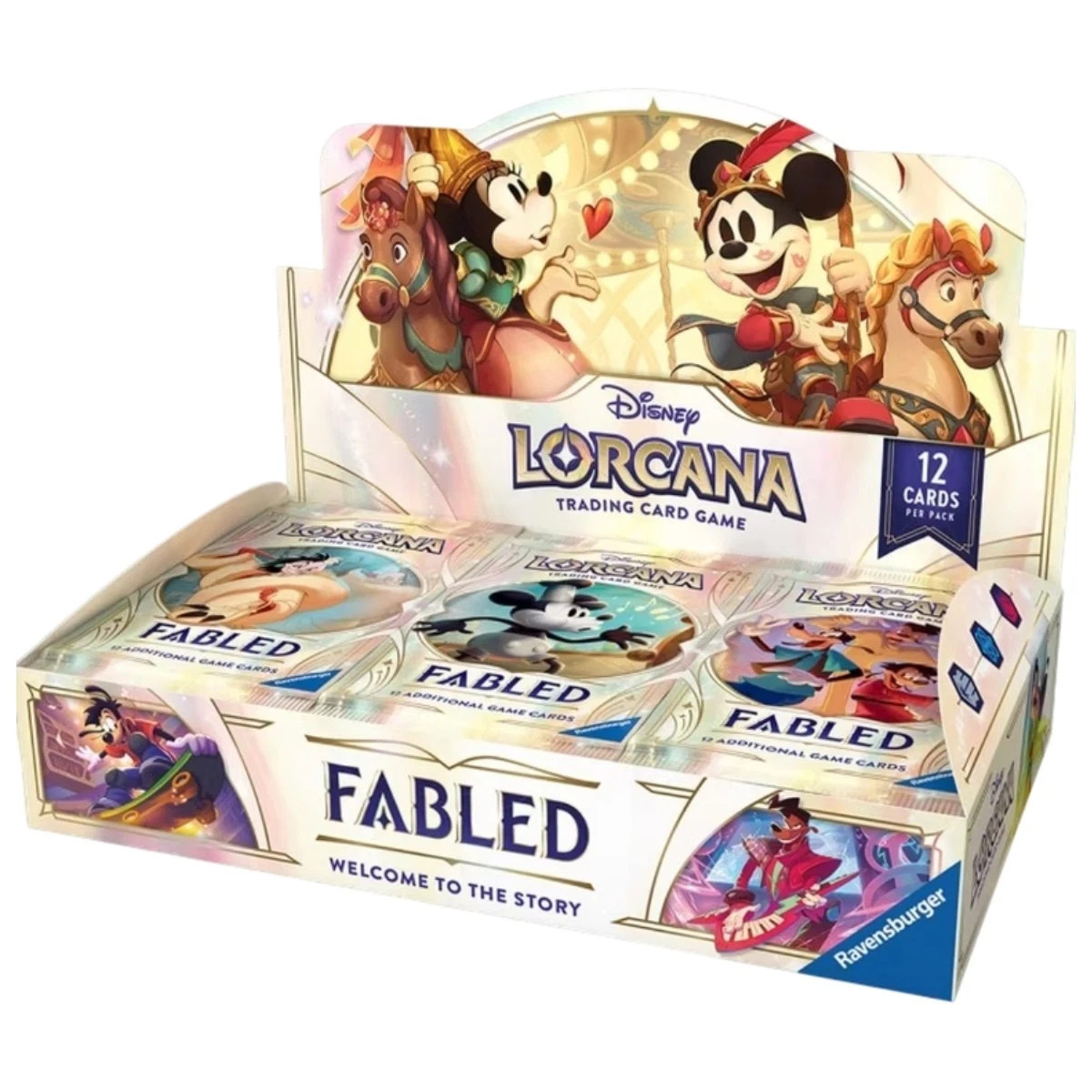 Disney Lorcana トレーディングカードゲーム ボックス2個セット 未開封】Disney Lorcana トレーディングカードボックス2箱セット