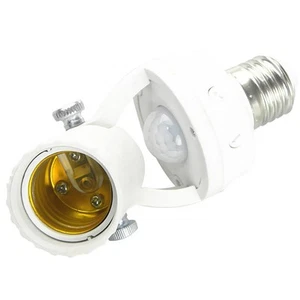 Infrared Motion Sensor Lamp Holder LED Light Bulb Base - Picture 1 of 7