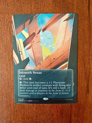 Inkmoth Nexus (0065) (Borderless) -Foil Near Mint MTG Stellar Sights - Image 1 of 2