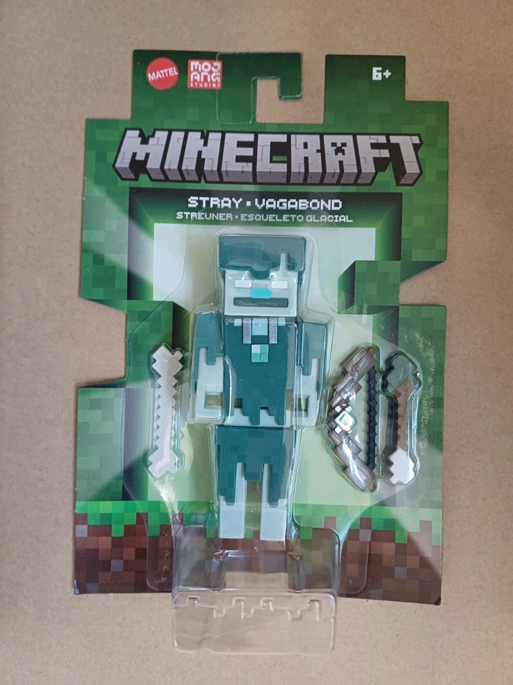 Minecraft Stray Vagabond & Accessories 3.25" Action Figure Brand New & Sealed - Image 1 of 2