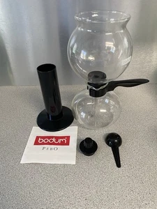NEW! Bodum Pebo Vacuum Coffee Maker Siphon Brewer 6-8 Cup No Box Missing The Lid - Picture 1 of 8