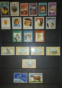 ASSORTMENT OF ODDS AND ENDS FROM BARBADOS. - Picture 1 of 1
