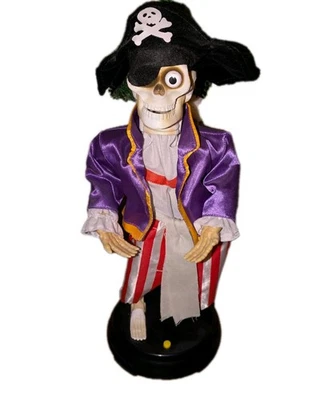 Rar USA Gemmy Animiertes Skelett Animatronic Sound Bewegung Halloween Deko Figur - Bild 1 von 2