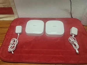 eero Pro 6 Tri-band Mesh Wi-Fi 6 System (2-pak) - biały - model K010001 - Zdjęcie 1 z 6
