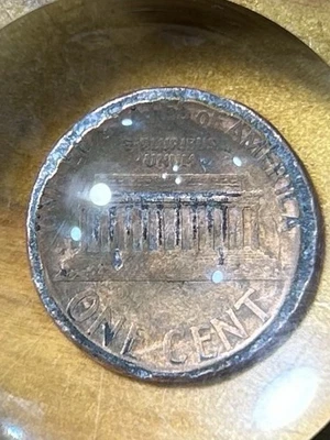 2000 D Error Penny Extreme Off Struck Possible Wrong Planchette 2.3 Grams - Image 1 of 4