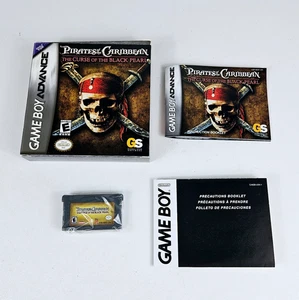 Pirates of the Caribbean Curse Black Pearl Game Boy Advance GBA Complete CIB - Picture 1 of 11