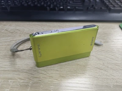 Cámara digital Sony Cybershot DSC-T77 4x zoom óptico 10,1 MP verde probada Foto 1 de 4