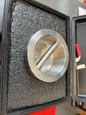 5Kg PESO CALIBRACIÓN INOXIDABLE CON ESTUCHE Troemner Foto 1 de 4