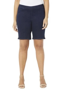 Catherines Women's Plus Size Everyday Cotton Twill Short - Picture 1 of 9