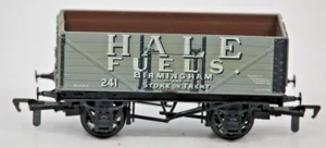 Airfix 54383 7 Plank Mineral Wagon HALE FUELS 241 grey OO BNIB - Picture 1 of 6
