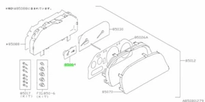 Conjunto de placa circuito impreso para: Subaru Impreza GC8 GF8 WRX STI 98-00 - Imagen 1 de 1