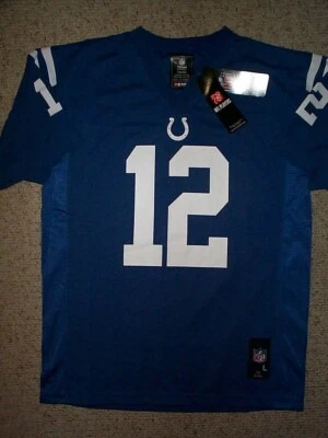 ($55) Camiseta deportiva de los Indianapolis Colts Andrew Lucky NFL jóvenes niños niños (L-LG-GRANDE) Foto 1 de 3