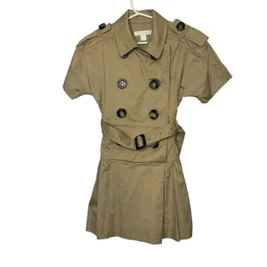 Burberry Cynthie Stretch Cotton Trench Dress size 6Y - Picture 1 of 8