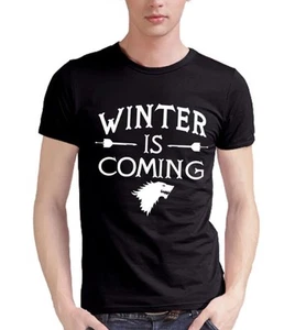 T-SHIRT GAME OF THRONES " WINTER IS COMING " TAILLE XL..NEUF - Imagen 1 de 1
