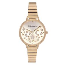 Women's BCBGeneration Gold Tone With Crystallized Dial BCBG Watch GN50726005