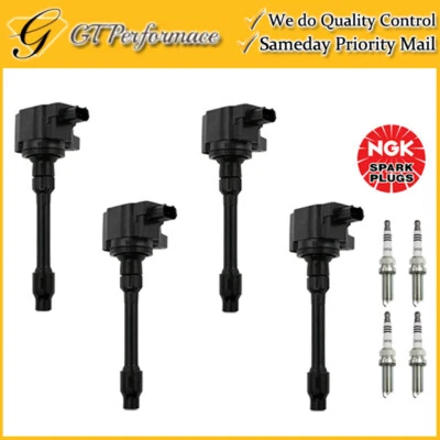 Quality Ignition Coil & NGK Spark Plug 4PCS for 2017-2022 Honda CR-V/ Civic 1.5L - Image 1 of 4