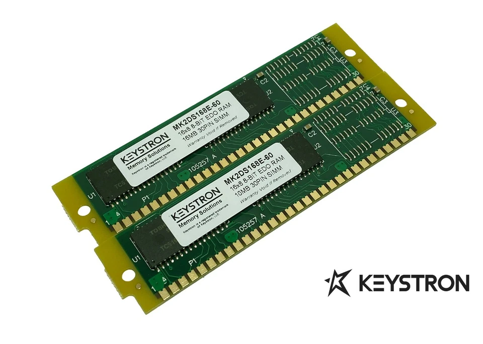 Gold 32MB MEMORY RAM for AKAI MPC3000 MPC 3000 2x 16MB Kit - Image 1 of 1