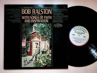 Lawrence Welk Bob Ralston Songs Of Faith & Inspiration Vinyl LP Record SIGNED Foto 1 de 4