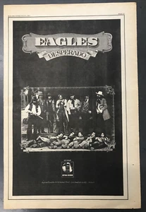 EAGLES DESPERADO FULL PAGE PROMO AD FROM ROLLING STONE JULY 5 1973 - Picture 1 of 2