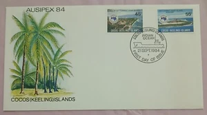 COCOS ISLANDS - 1984 - AUSIPEX 84 - FDC - Picture 1 of 2