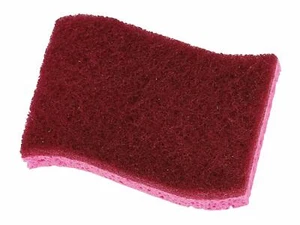 Superio kratzfester Zelluloseschwamm mit Scheuerpad - rot - Bild 1 von 1