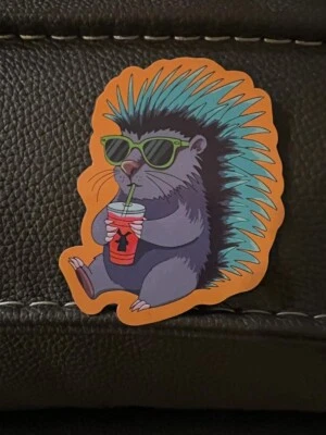 New ListingDUTCH BROS PORCUPINE STICKER JUNE 4 2025 CONTEST WINNER HEDGEHOG