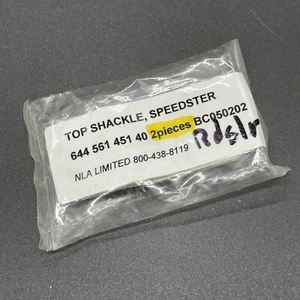 (2) Porsche 356 Speedster Top Shackle Pair 64456145140 - Picture 1 of 2