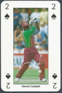 COPA MUNDIAL DE CRICKET 1999-INDIAS OCCIDENTALES-CRICKET-2S-SHERWIN CAMPBELL - Imagen 1 de 1